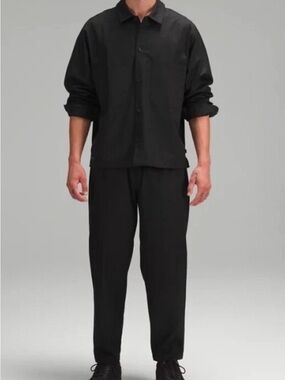 NWOT Lululemon Lab Jacquard Relaxed-Tapered Pant 27" Leopardo Black Size XS